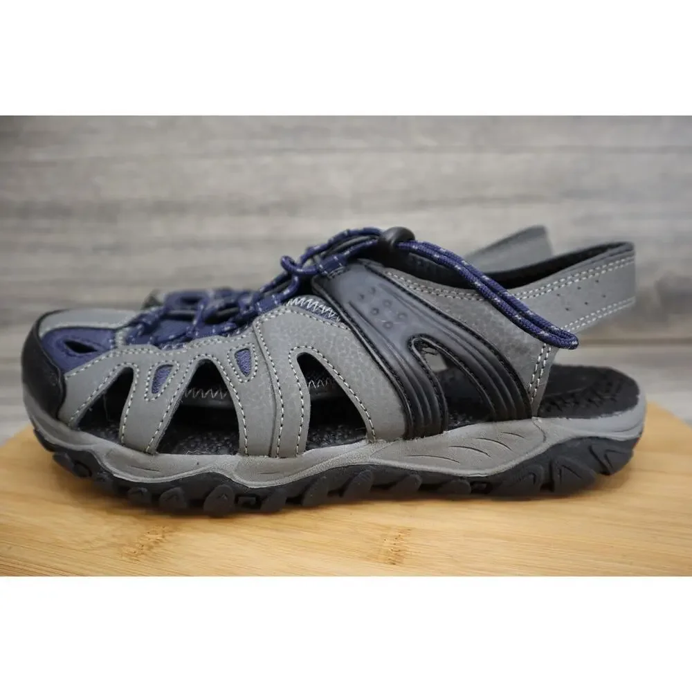 Ozark Trail Shoe Mens 7 Gray Sandal Outdoor Hiking Comfort Walking Round Toe